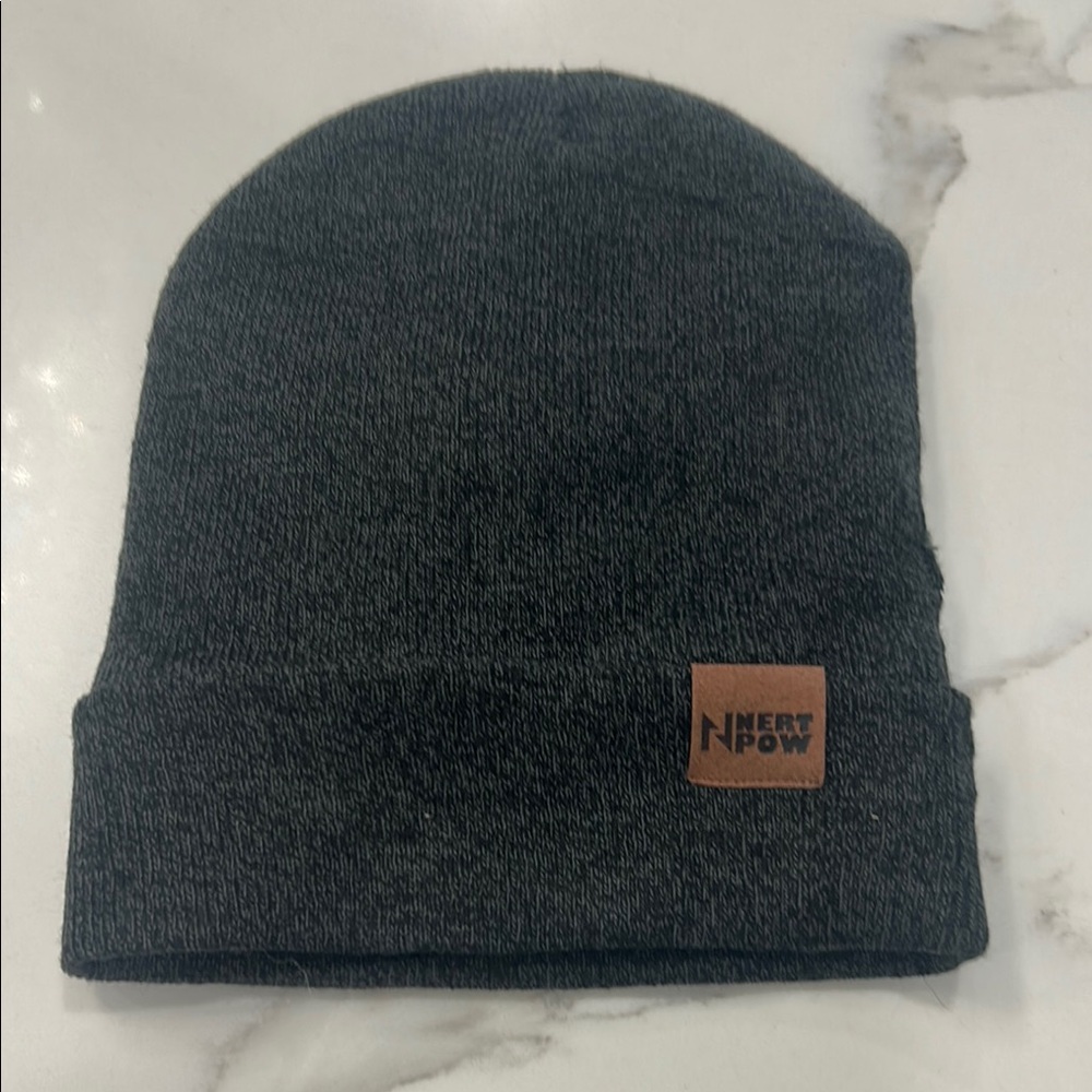 Nert Pow New Without Tags Beanie. Grey
